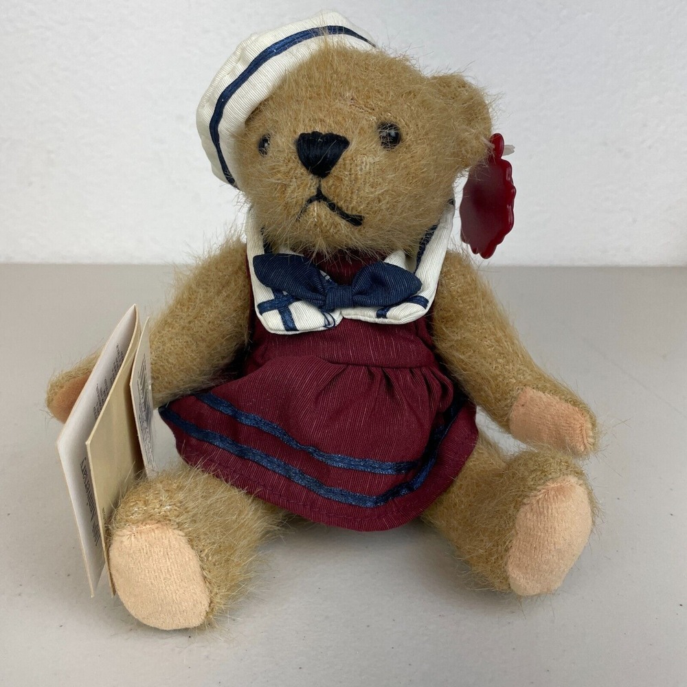 Vintage Teddy Bear Dan Dee 100th Anniversary Roosevelt 2002 Collectors Sailor